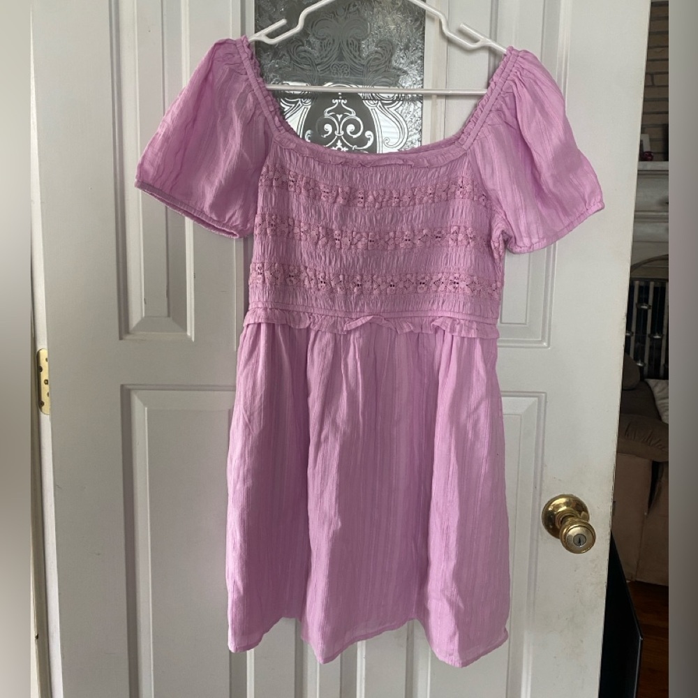 American Eagle Outfitters Pink Mini Dress